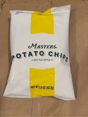 2026 The Masters Augusta National Bag Potato Chips Kettle Style NEW